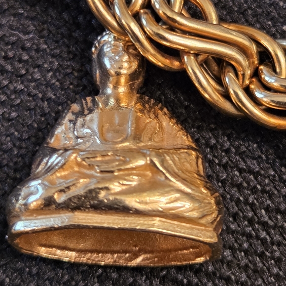 14k Gold Charm Bracelet - Picture 4 of 8